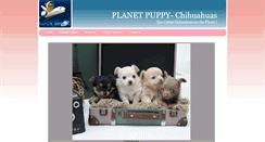 Desktop Screenshot of planetpuppy.com